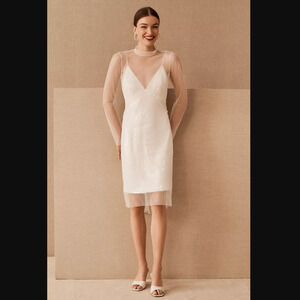NWT BHLDN Amsale Clarissa Sequin Dress - Size 2